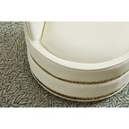 Fauteuil pivotant, Fauteuil d'appoint pivotant à 360°, Fauteuil club baril en similicuir, Fauteuil rembourré individuel