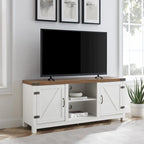Meuble TV porte de grange 58 pouces