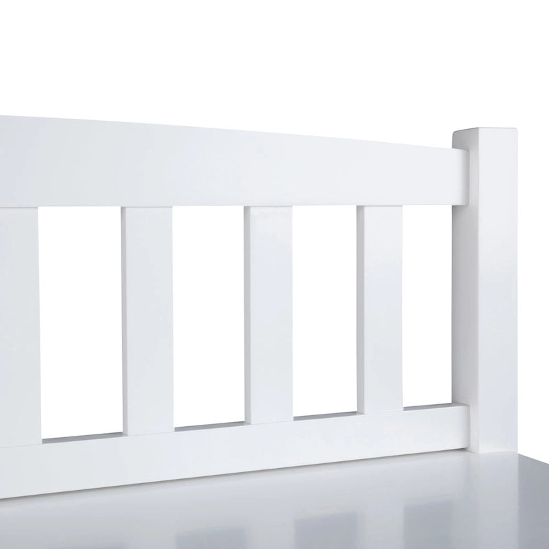 Banc de rangement d'entrée de 106,7 cm de large en bois massif de style transitionnel avec tiroirs