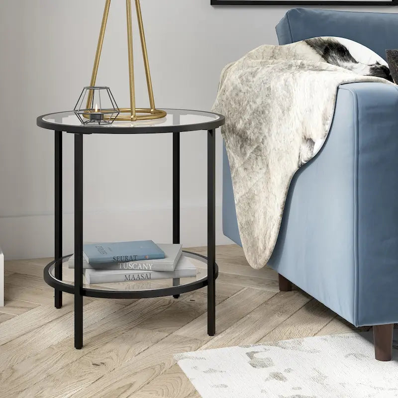Table d'appoint ronde Sivil