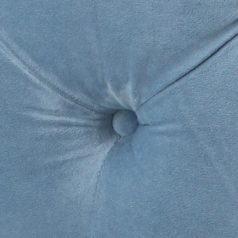 Pouf rond en velours