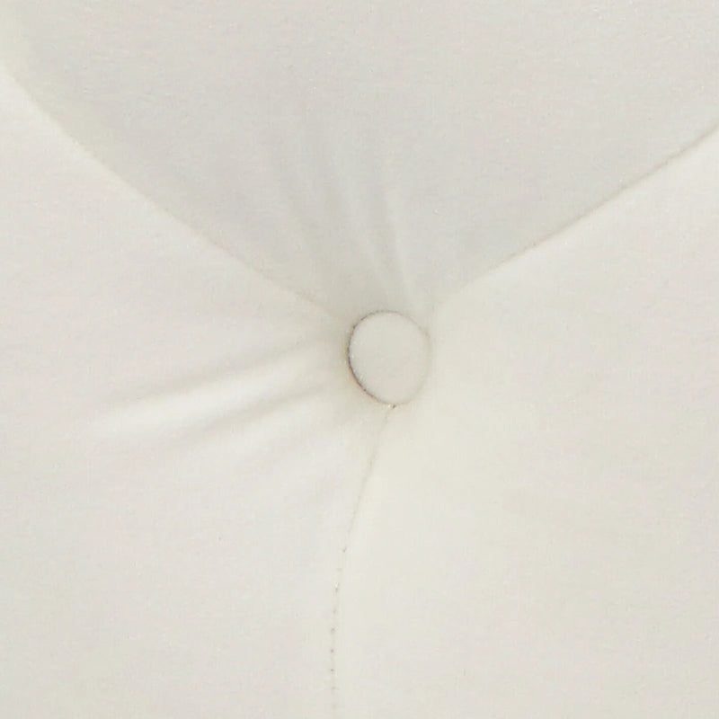 Pouf rond en velours