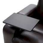 Fauteuil inclinable électrique avec 2 porte-gobelets et tablette pivotante à 360 degrés