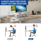 Bureau de jeu en L de 150 cm avec support d'écran