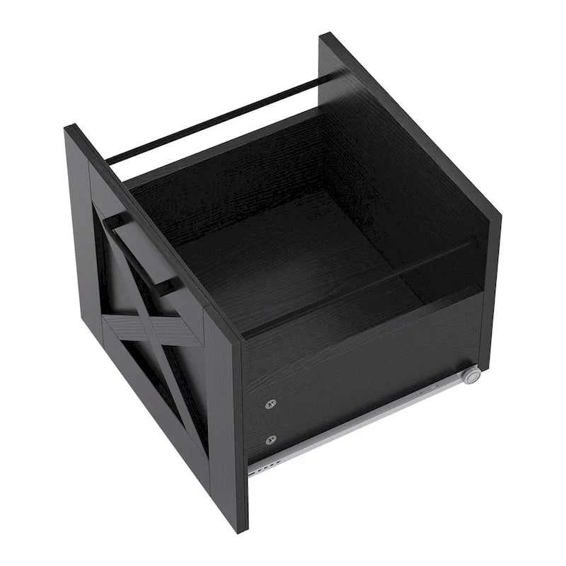 Bureau de jeu en L de 150 cm avec support d'écran