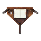 Bureau d'ordinateur d'angle à 1 tiroir