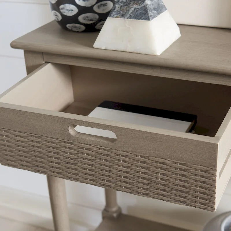 Console 2 tiroirs – 35,5 po (L) x 13 po (P) x 29,5 po (H)