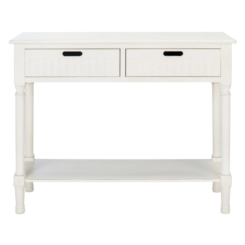 Console 2 tiroirs – 35,5 po (L) x 13 po (P) x 29,5 po (H)