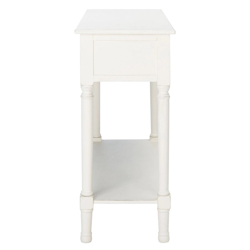 Console 2 tiroirs – 35,5 po (L) x 13 po (P) x 29,5 po (H)