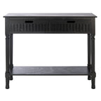 Console 2 tiroirs – 35,5 po (L) x 13 po (P) x 29,5 po (H)