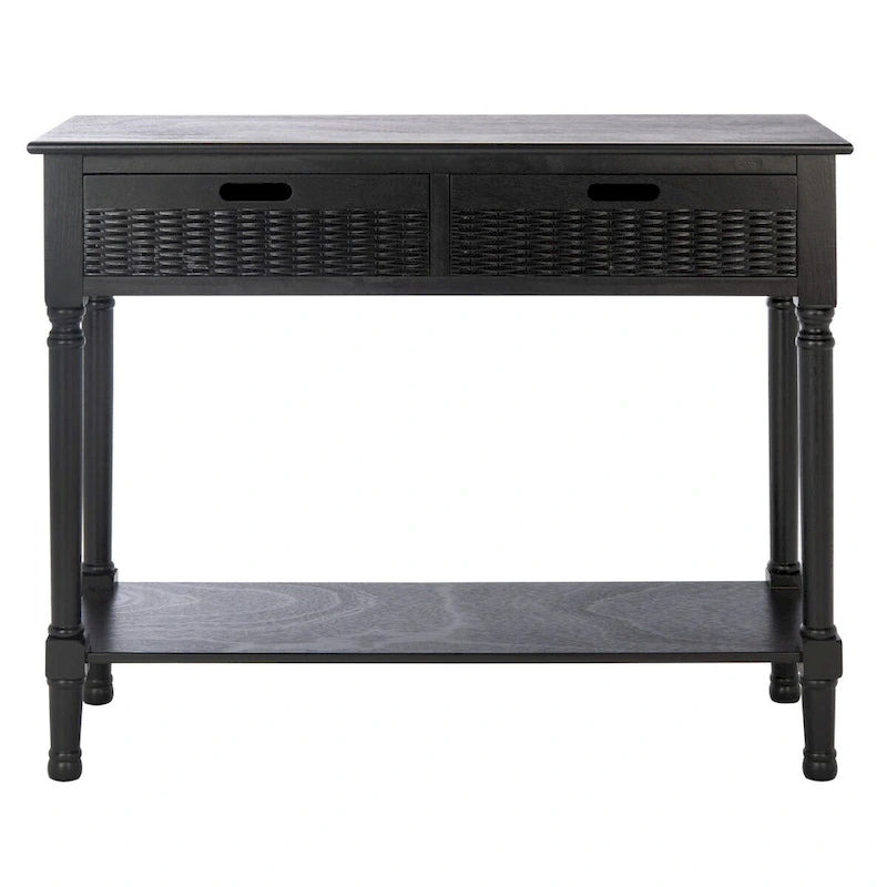 Console 2 tiroirs – 35,5 po (L) x 13 po (P) x 29,5 po (H)