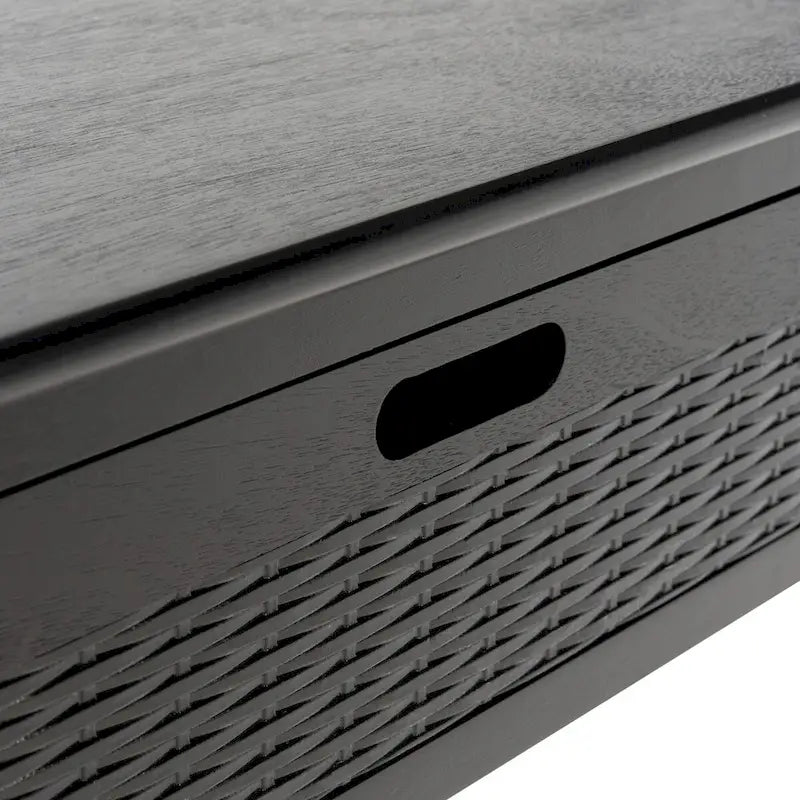 Console 2 tiroirs – 35,5 po (L) x 13 po (P) x 29,5 po (H)