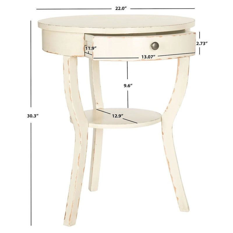 Table d'appoint - 22 x 22 x 30,3