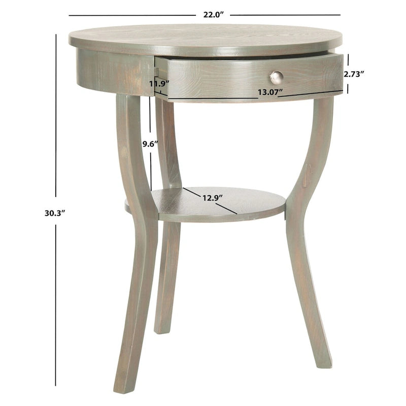 Table d'appoint - 22 x 22 x 30,3