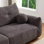 Canapé 90 confortable avec 2 coussins et 2 oreillers boules
