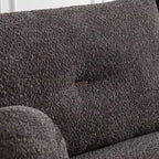 Canapé 90 confortable avec 2 coussins et 2 oreillers boules