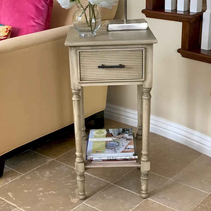 Table d'appoint avec rangement