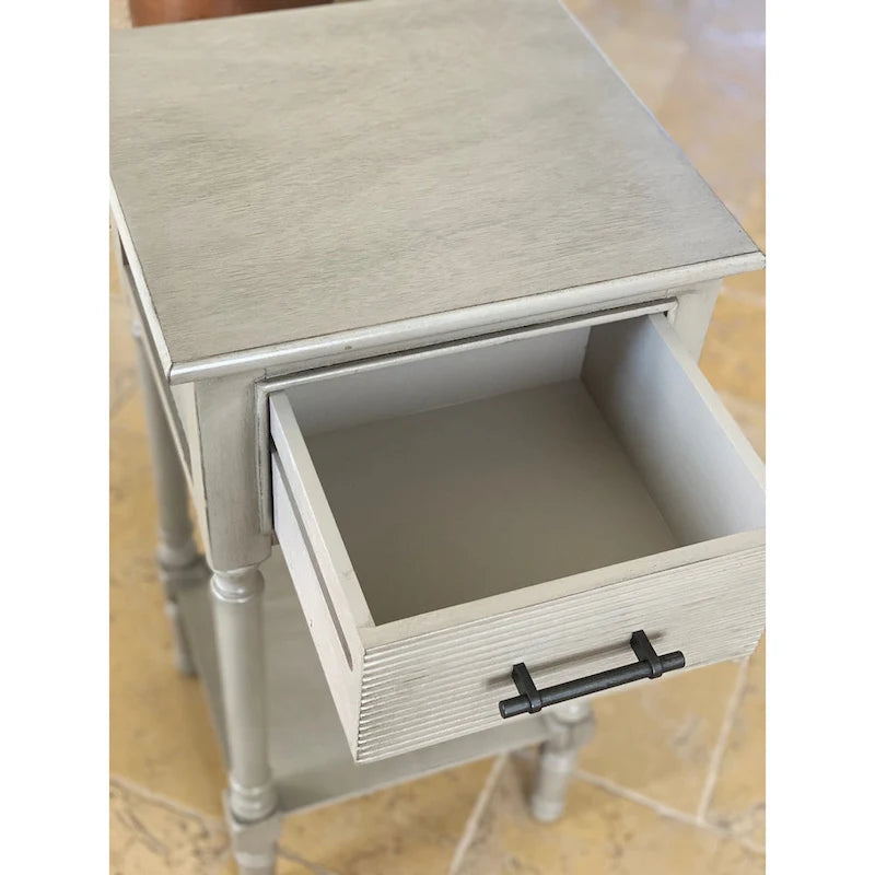 Table d'appoint avec rangement