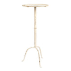 Table d'appoint ronde en métal