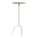 Table d'appoint ronde en métal