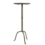 Table d'appoint ronde en métal