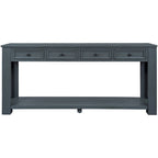 Console / Table d'appoint avec tiroirs de rangement et étagère inférieure pour entrée/couloir
