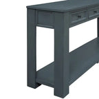 Console / Table d'appoint avec tiroirs de rangement et étagère inférieure pour entrée/couloir