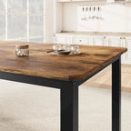 Table à Manger Industrielle pour 6 à 8 Personnes