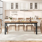 Table à Manger Industrielle pour 6 à 8 Personnes