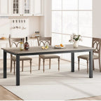 Table à Manger Industrielle pour 6 à 8 Personnes