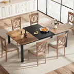 Table à Manger Industrielle pour 6 à 8 Personnes