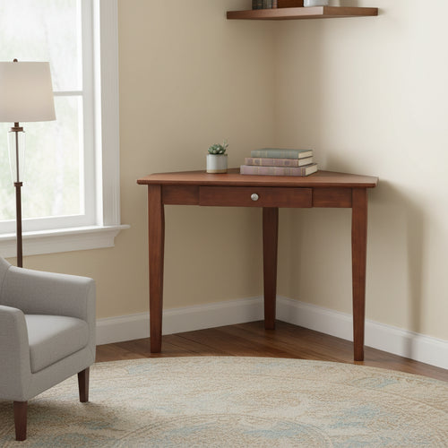 1-drawer Corner Computer Desk
