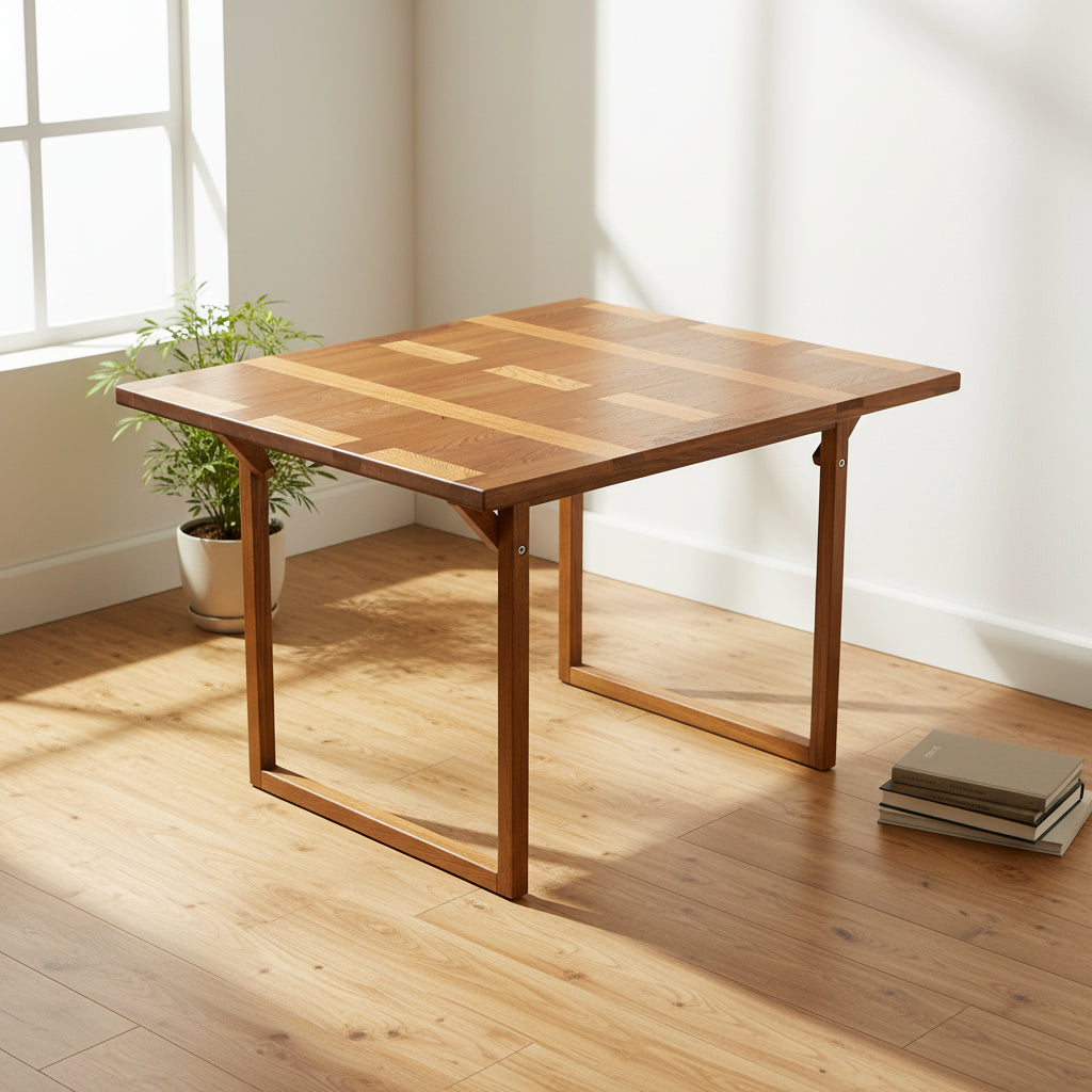 Teak Puzzle Table